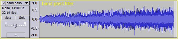 Band pass filter