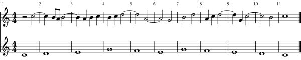 Fifth species counterpoint