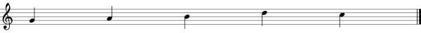 Melodic idea