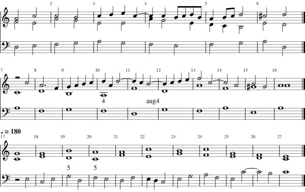 Multipart counterpoint